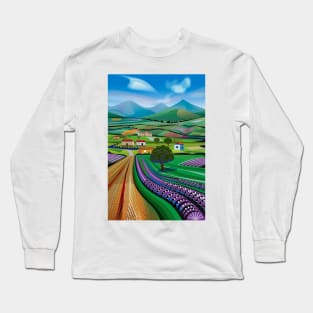 Morning in Avocado Valley Long Sleeve T-Shirt